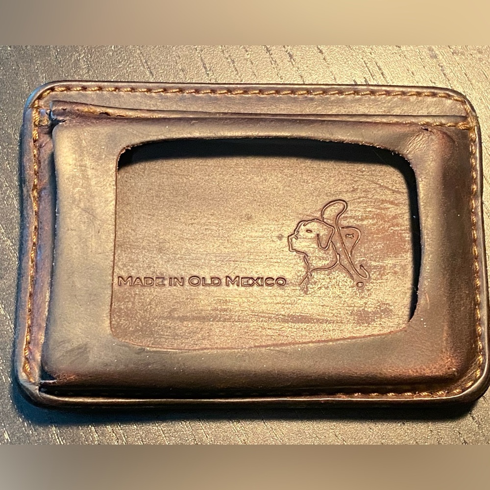Saddleback Leather Front Pocket ID Wallet Dark Coffee